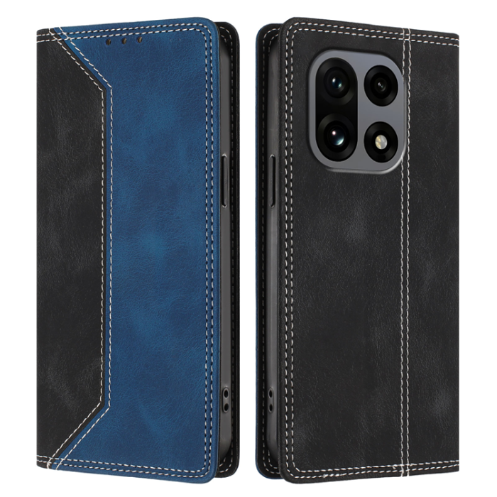 A-One Brand - OnePlus 15 Konstläder Plånboksfodral Färg Splicing RFID-Skydd