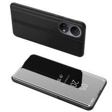 OEM - Honor X7/Honor Play 30 Plus Fodral Clear View Flip - Svart