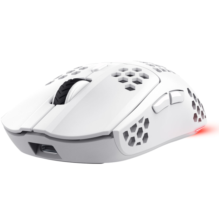 Trust - TRUST Gamingmus GXT 929 Helox Lättvikts - Vit