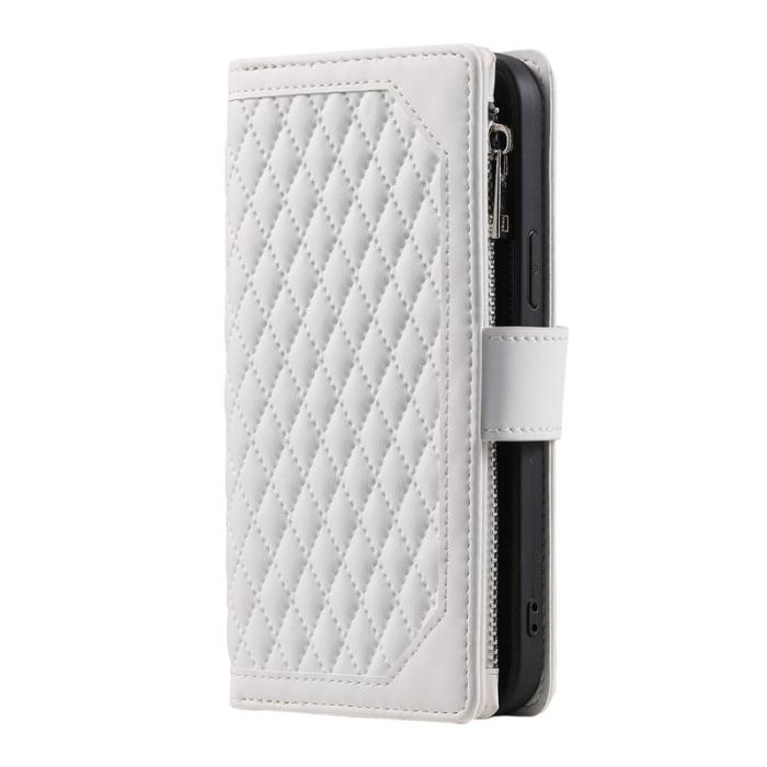 OEM - Samsung Galaxy A57 Plånboksfodral Konstläder - Vit