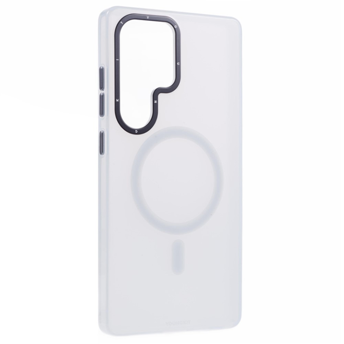 YOUNGKIT - YOUNGKIT Galaxy S25 Ultra Mobilskal MagSafe Shockproof - Vit