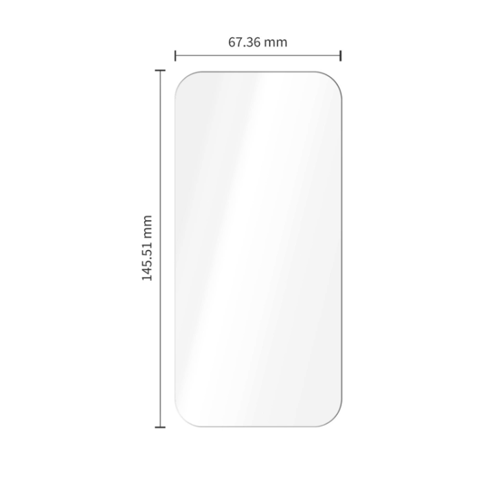 Tech-Protect - [3-Pack] Tech-Protect Härdat Glas Skärmskydd För iPhone 18 Pro Max Easy Set