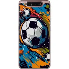 Gustaf - Mobilskal till Samsung Galaxy A80 med Fotbollar