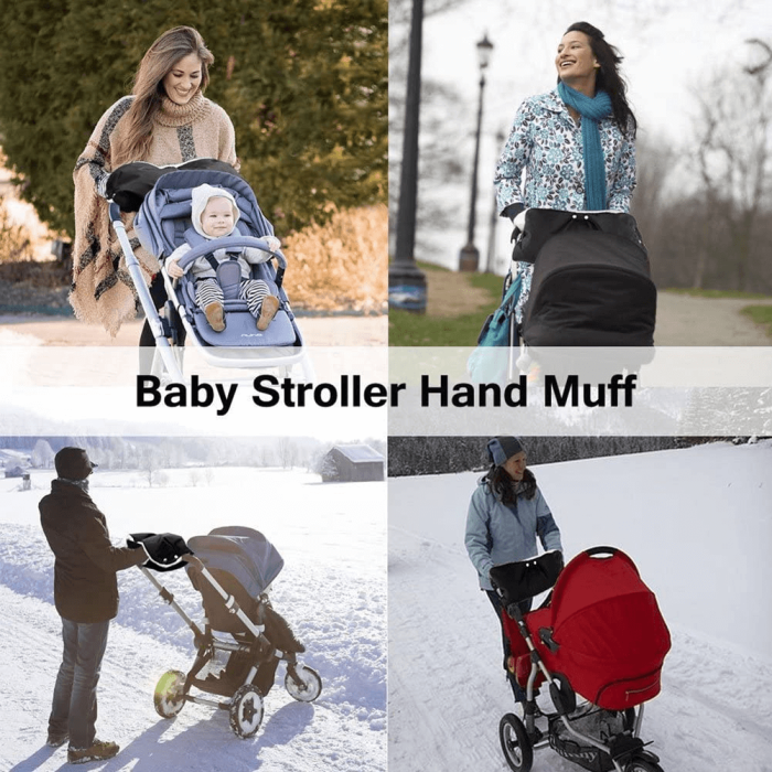 OEM - Handvärmare för barnvagn - Svart