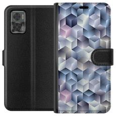 iSecrets - Pl&aring;nboksfodral till Motorola Moto E22i med Cyklon