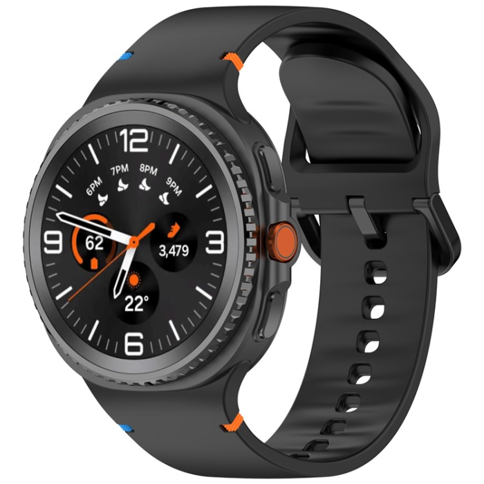 A-One Brand - Galaxy Watch 8 (44mm/40mm)/8 Classic (46mm) Armband Silikon L