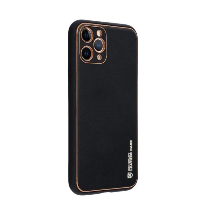 OEM - Galaxy S23 FE Mobilskal Läder - Svart