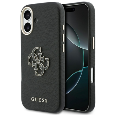 Guess - Guess Mobilskal iPhone 17 FW Resin Logo - Svart