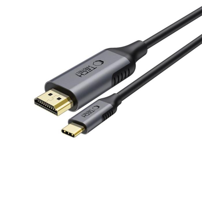 Tech-Protect - Tech-Protect Type-C till HDMI Kabel 2.0 4K 60HZ 180CM Ultraboost