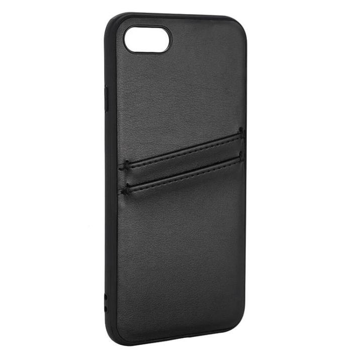 BUFFALO - Buffalo iPhone 7/8/SE 2020 Skal Korthållare - Svart