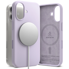 Tech-Protect - Tech-Protect iPhone 17 Mobilskal Magsafe Magnetic Silikon - Ljuslila