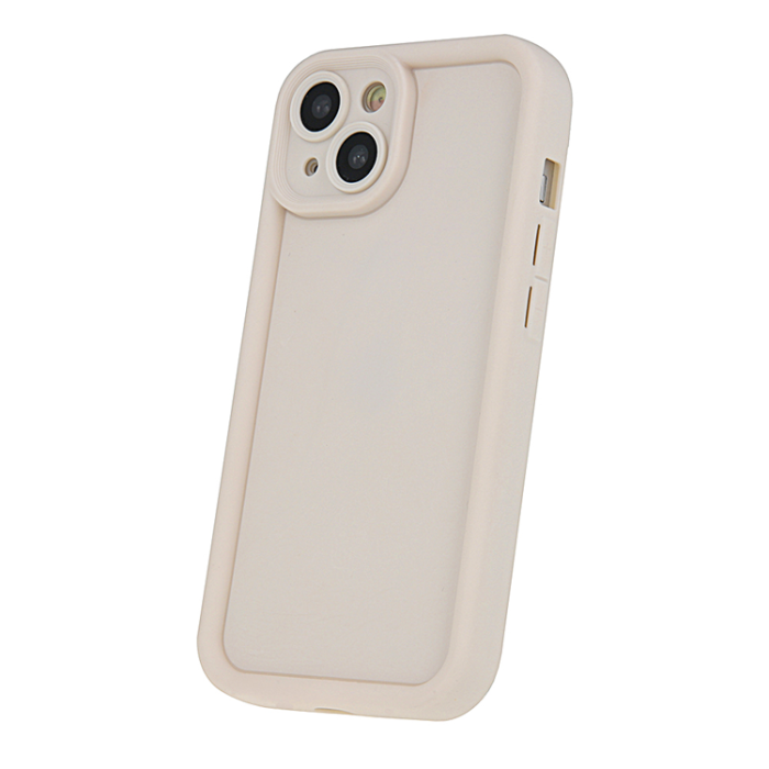 OEM - iPhone 12 Pro Mobilskal Rim TPU - Beige