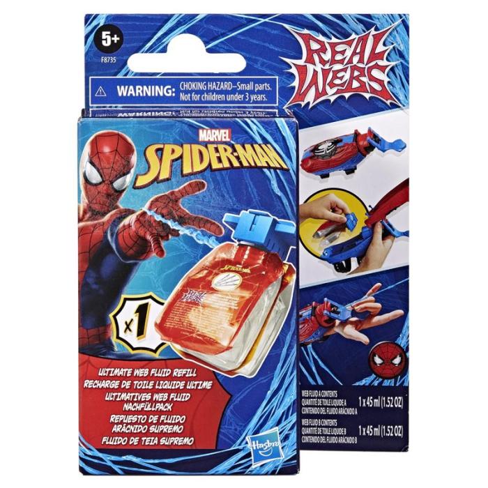 MARVEL - MARVEL Spider-Man Real Webs Ultimate Web Blaster Refill Pack