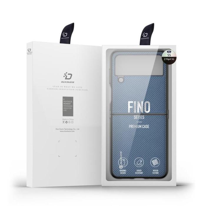 Dux Ducis - Dux Ducis Galaxy Z Flip 4 Skal Fino - Blå