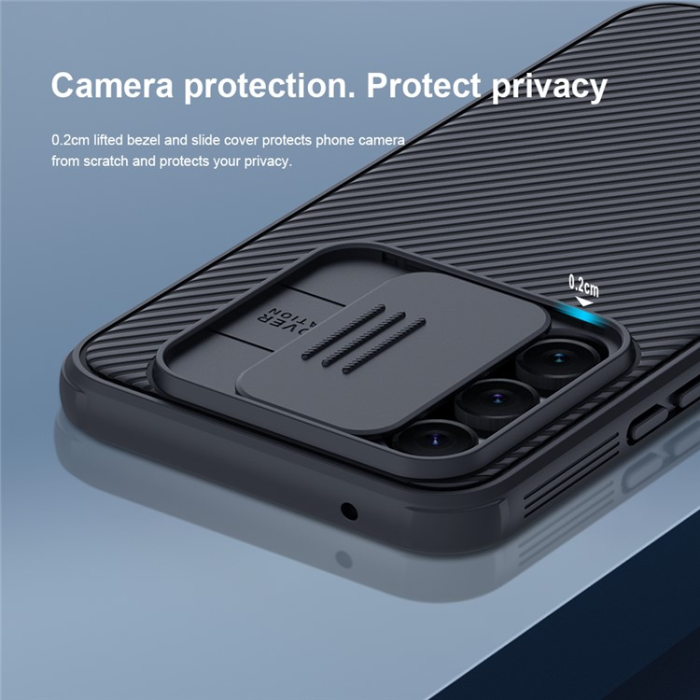 Nillkin - Nillkin Galaxy A54 5G Mobilskal Camshield Pro - Svart