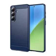 Amorus - AMORUS Mobilskal till Samsung Galaxy S26 Plus Kolfiber Textur Skydd - Bl&aring;