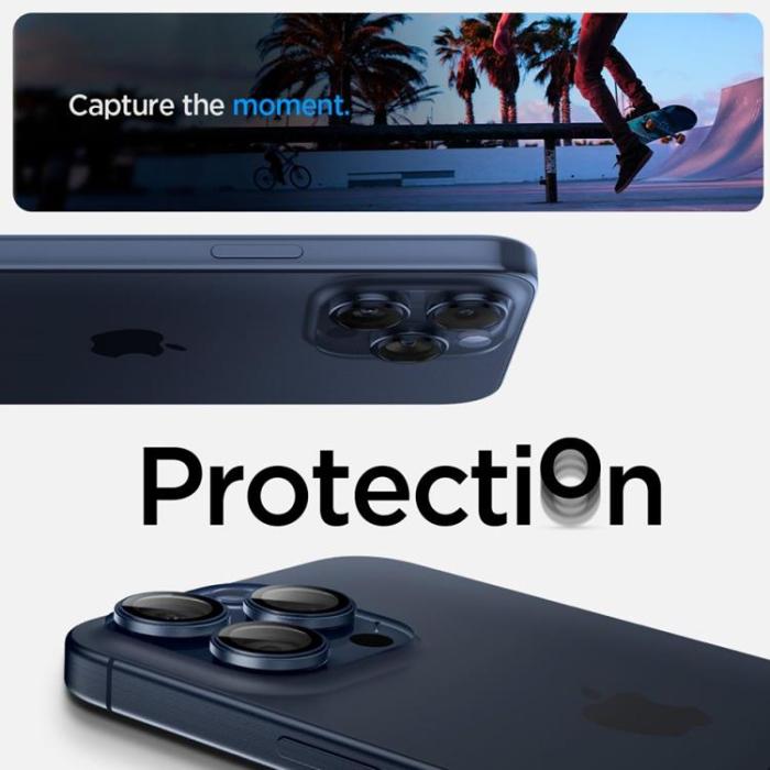 Spigen - Spigen Linsskydd iPhone 14 Pro/15 Pro/16 Pro/14 Pro Max/15 Pro Max/16 Pro Max