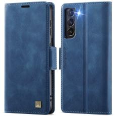 AUTSPACE - AUTSPACE Fodral f&ouml;r Samsung Galaxy S21+ 5G KonstL&auml;der - Bl&aring;