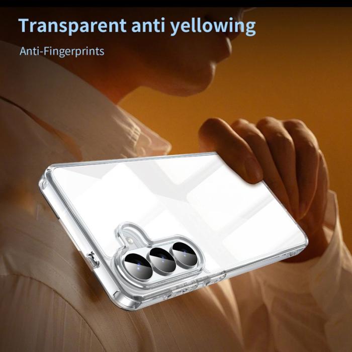 OEM - Mobilskal till Samsung Galaxy S26 Plus TPU + Akryl AntiGulning Transparent