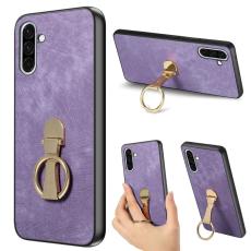 CASENEO - CASENEO D22 Fodral f&ouml;r Samsung Galaxy A36 5G - KonstL&auml;der - Lila