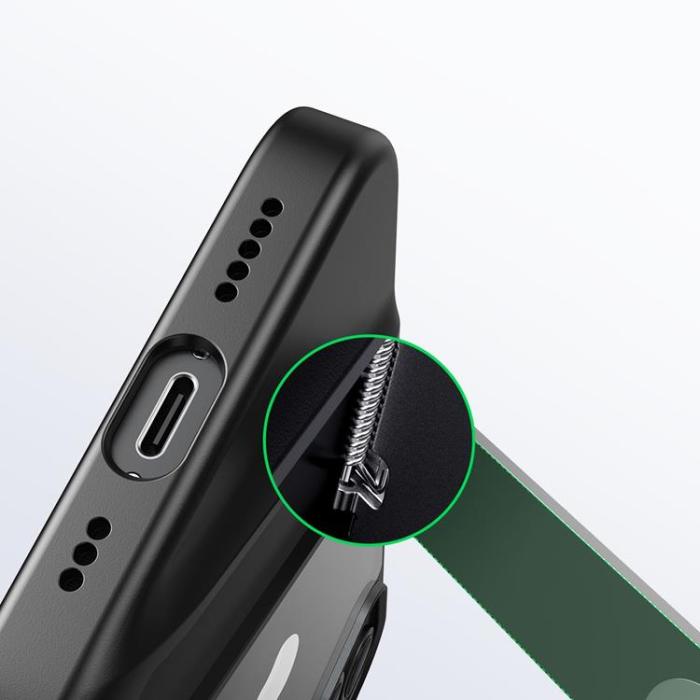 Ugreen - Ugreen iPhone 14 Skal Kickstand - Svart