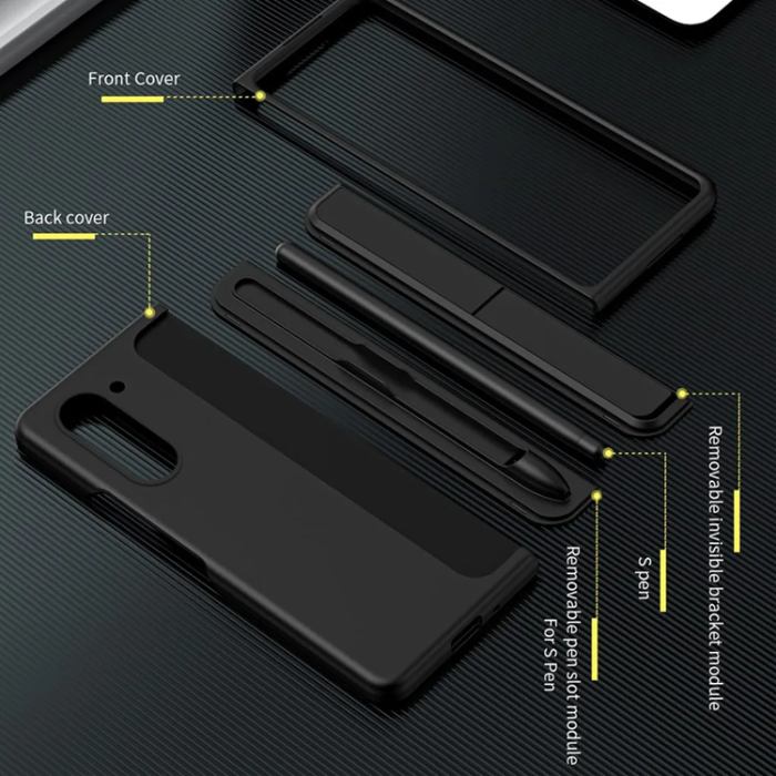 Taltech - Galaxy Z Fold 6 5G Mobilskal Kickstand - Blå