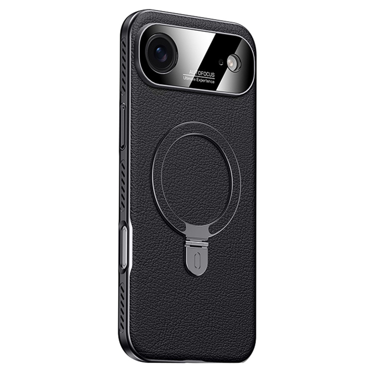 iPhone Air Mobilskal MagSafe Kickstand Electroplated Cooling (Svart) | 2353 | AlltMobil