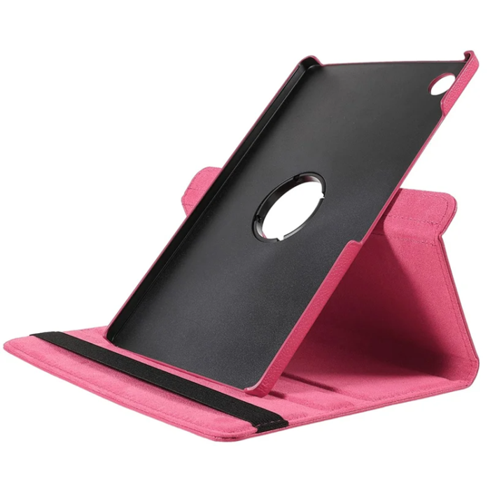 A-One Brand - Galaxy Tab A9 Plus Fodral Rotating Stand PU - Rosa