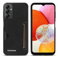 FORWENW - FORWENW F5 Fodral f&ouml;r Samsung Galaxy A14 5G KonstL&auml;der - Svart