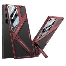 GKK - GKK Samsung Galaxy S24 Ultra Fodral Shockproof PC + PU - R&ouml;d