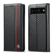 LC.imeeke - LC.IMEEKE Google Pixel 6 Pro Pl&aring;nboksfodral Konstl&auml;der - Vertikal Rand