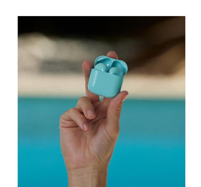 Happy Plugs - Happy Plugs Joy Hörlur In-Ear TWS - Turkos
