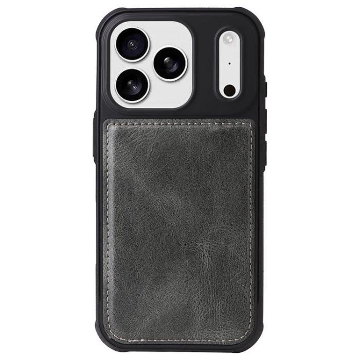 A-One Brand - iPhone 17 Pro Plånboksfodral Detachable korthållare - Grön