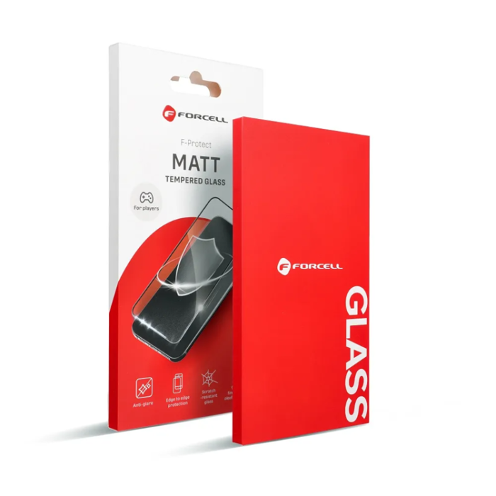 Forcell - Forcell iPhone 13 Pro Max/14 Plus Härdat Glas Skärmskydd Matt