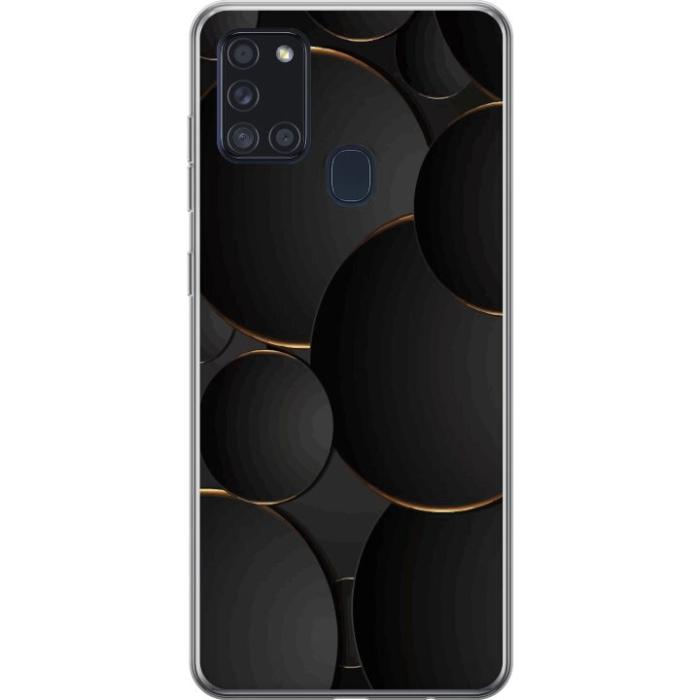 iSecrets - Mobilskal till Samsung Galaxy A21s med Lyxig Cirklar