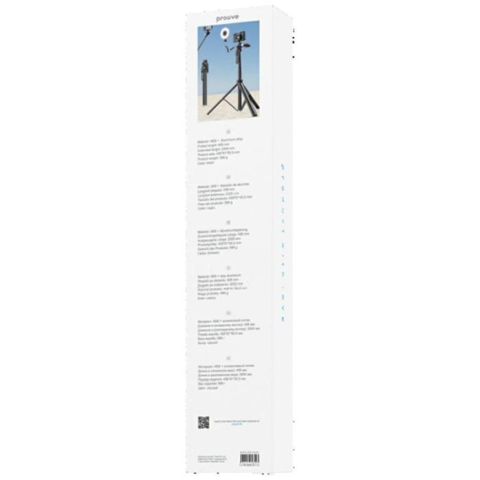 Proove - Proove Tripod Selfie Stick Elevente X - Svart