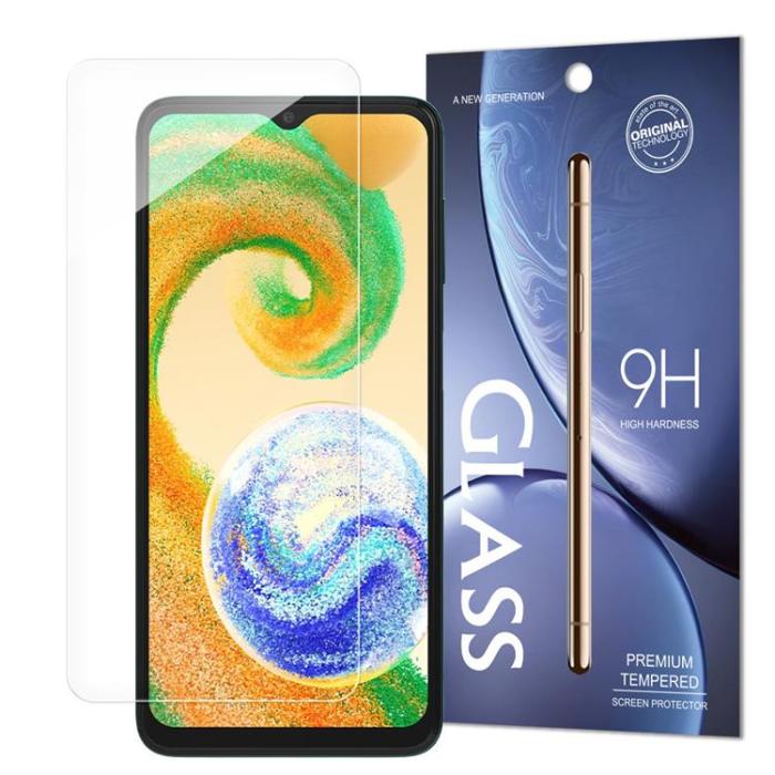 OEM - Samsung Galaxy A04s 4G Härdat glas 9H Standard - Transparent