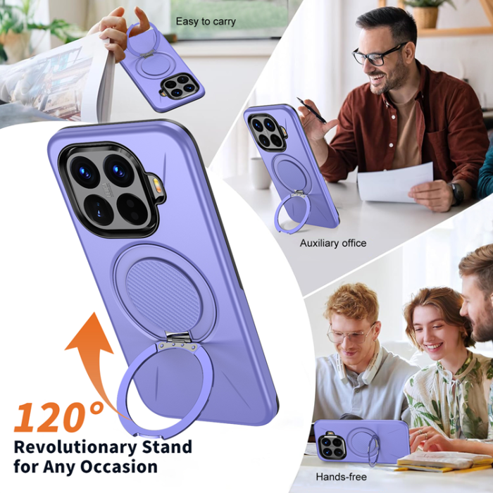 A-One Brand - Xiaomi 15T Pro Mobilskal Magsafe Rotating Kickstand TPU + PC