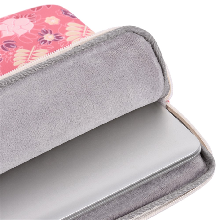 CANVASARTISAN - CANVASARTISAN Datorfodral 15'' Printing Leaf Flower H24-01 - Rosa
