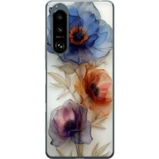 Gustaf - Mobilskal till Sony Xperia 5 III med Silkesblommor