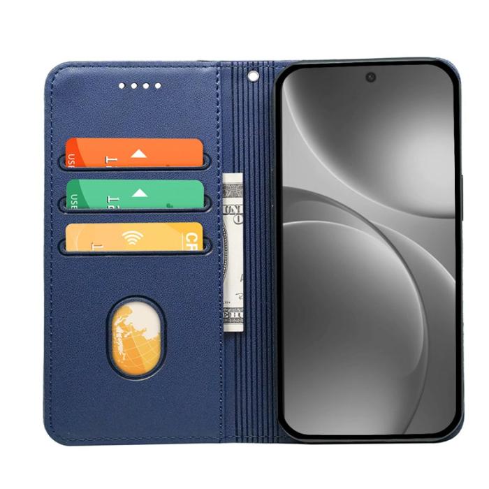 OEM - Oppo Find X9 Pro 5G Fodral PU Läder Magnetisk Stängning - Blå