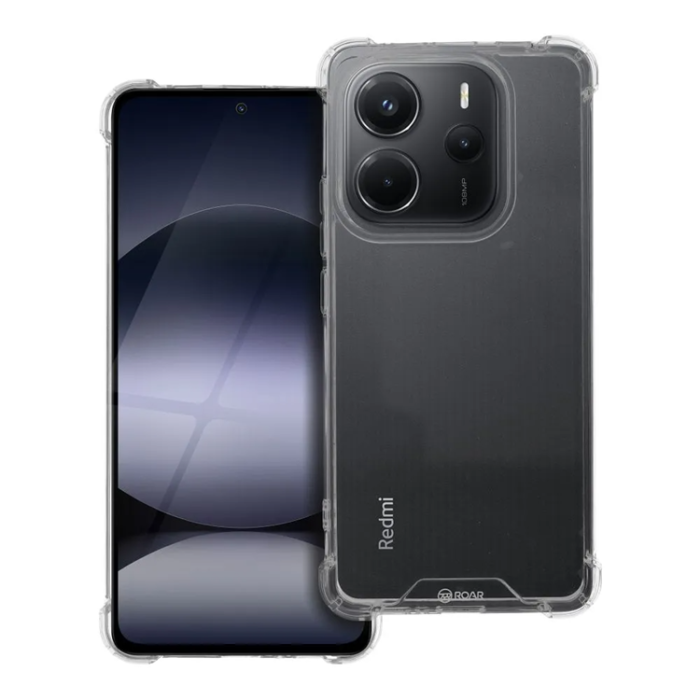 Roar - Xiaomi Redmi Note 14 5G Mobilskal Armor Jelly - Transparent