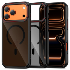 Tech-Protect - Tech-Protect iPhone 17 Pro Mobilskal Magsafe Hybrid - Svart/Röd