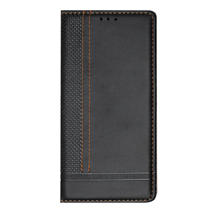 A-One Brand - iPhone 17 Air Plånboksfodral Kickstand Grid Pattern - Svart