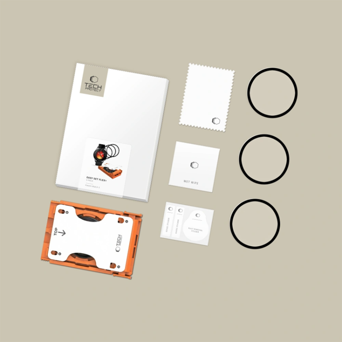 Tech-Protect - [3-Pack]Tech-Protect Skärmskydd Härdat Glas För Xiaomi Watch 5 - Svart