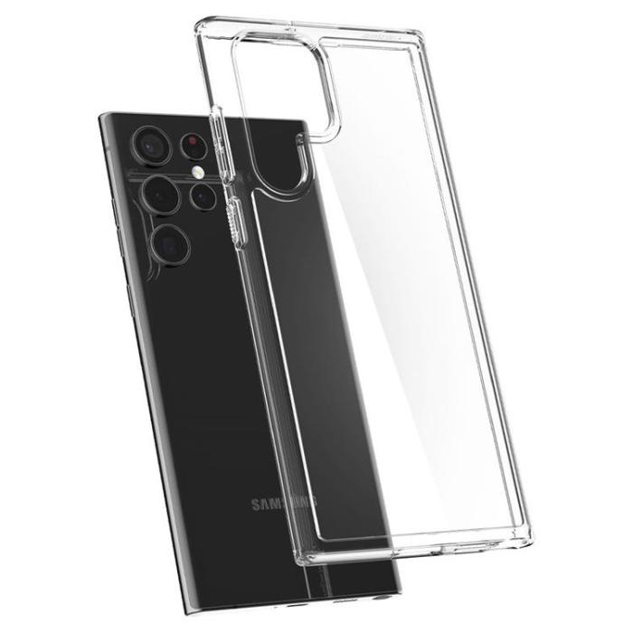 UTGATT1 - Spigen Ultra Hybrid Skal Galaxy S22 Ultra - Kristallklart