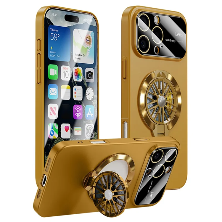 iPhone 16 Pro Mobilskal Magsafe Hard PC - Khaki (Khaki) | 2353 | AlltMobil