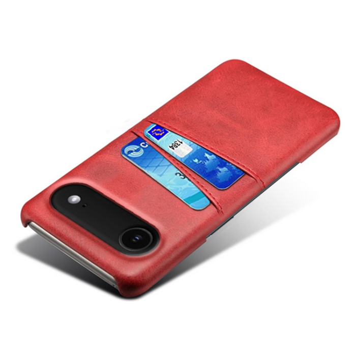 A-One Brand - iPhone 17 Air Mobilskal Korthållare Dual - Röd