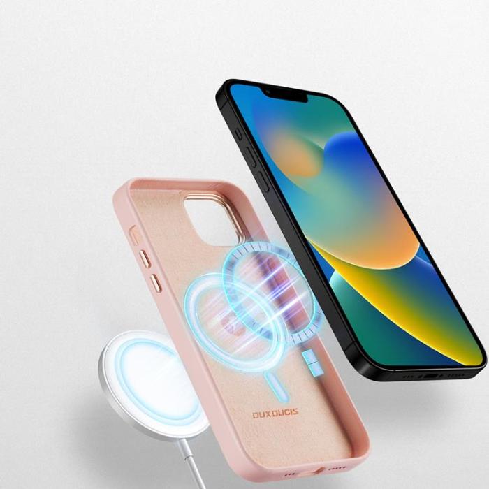 Dux Ducis - Dux Ducis iPhone 14 Plus Skal Magsafe Grit - Rosa