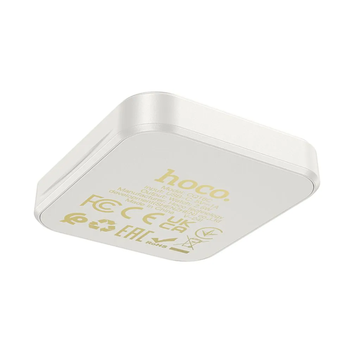 Hoco - Hoco Trådlös laddare För Apple Watch 2.5W - Vit